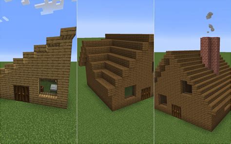 minecraft roofs